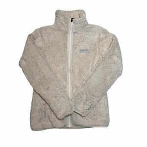Columbia Women’s Full‎ Zip Sherpa Fleece Full Zip Jacket Size Small
